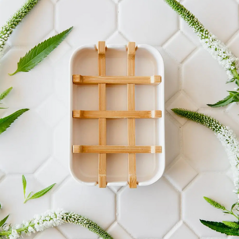 Bamboo & Corn Starch Soap Dish