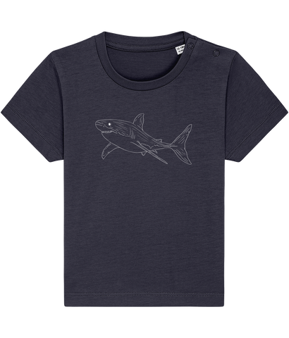 Sharky Organic Cotton Baby Tee