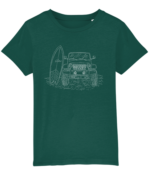 Kids Jeep Tee - Organic Cotton