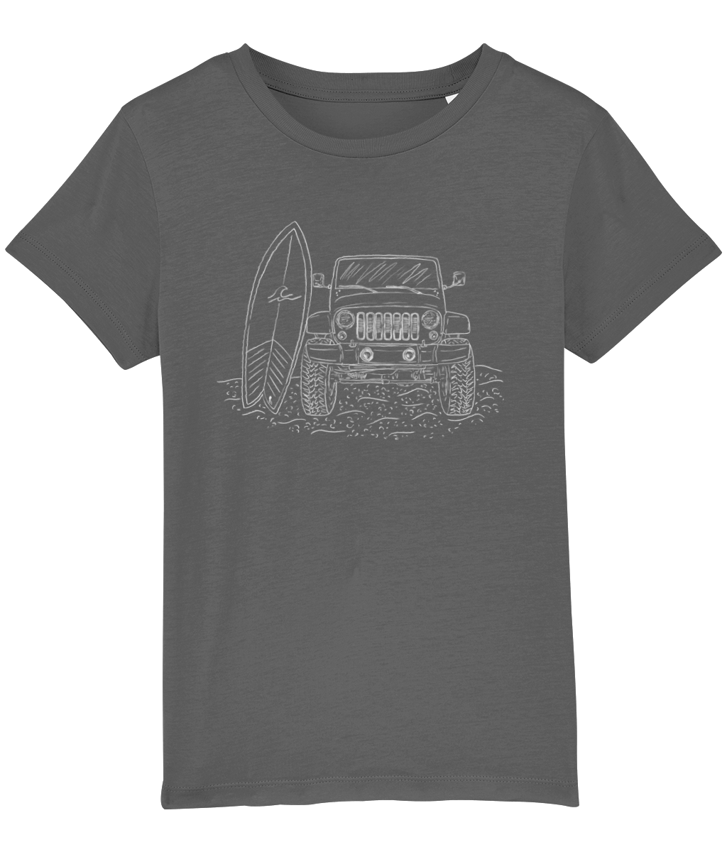 Kids Jeep Tee - Organic Cotton