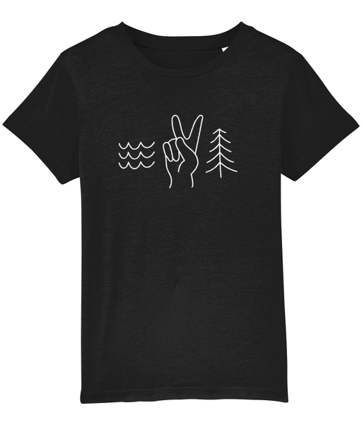Find Peace in Nature Organic Kids' Tee