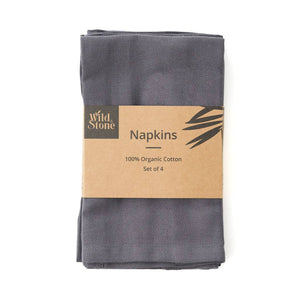 Organic Cotton Napkins - Set of 4