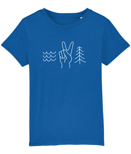 Find Peace in Nature Organic Kids' Tee