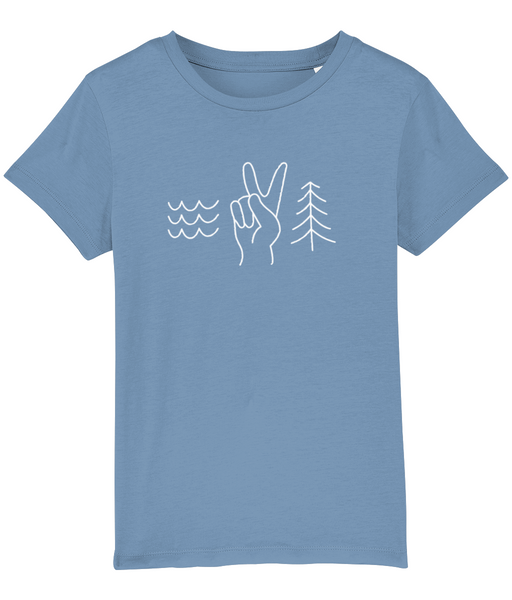 Find Peace in Nature Organic Kids' Tee