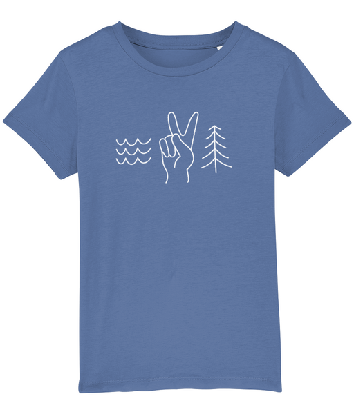Find Peace in Nature Organic Kids' Tee