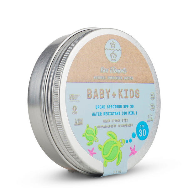 Raw Elements Baby + Kids SPF 30 Lotion Tin