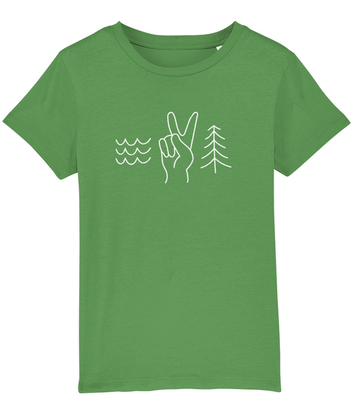 Find Peace in Nature Organic Kids' Tee