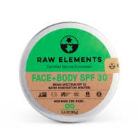 Raw Elements Face + Body SPF 30 Lotion Tin