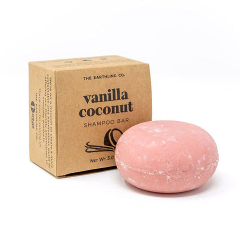 Vanilla Coconut Shampoo Bar - The Earthling Co.