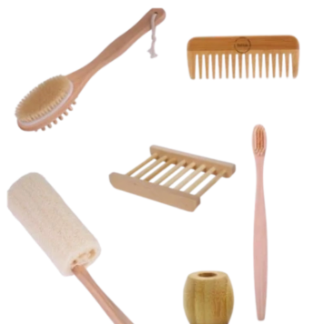 Zero-Waste Bathroom Essential Accessories Bundle