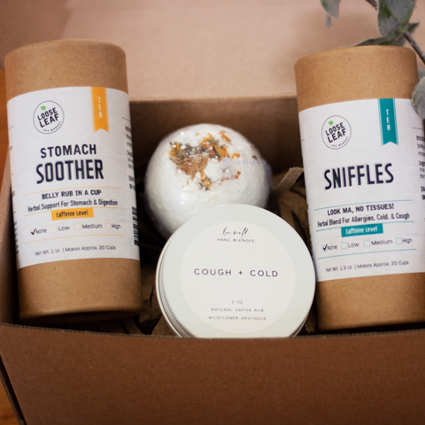 Tummy and Sniffles Soother Bundle of Intention