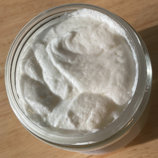 Exclusive All Natural Coconut Cream – Double Action in Shower Exfoliant