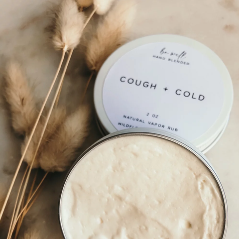 All Natural Cough + Cold Vapor Rub