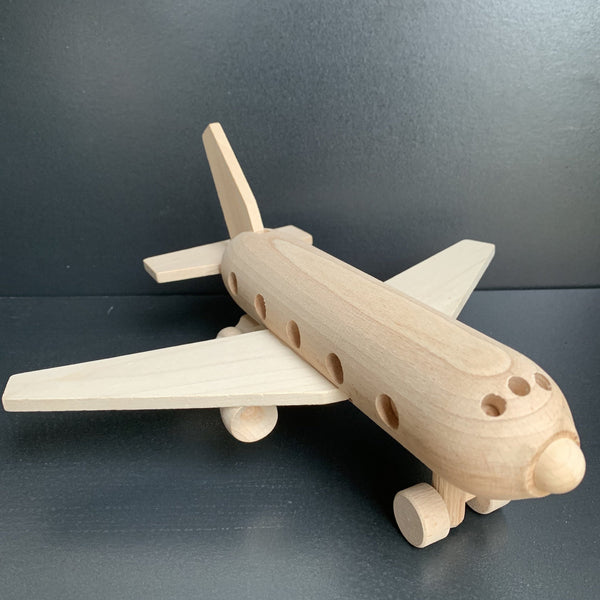 Handmade Wooden Airplane