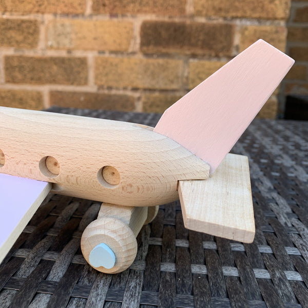 Handmade Wooden Airplane