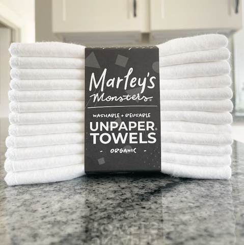 Organic UNpaper® Towels by Marley's Monsters