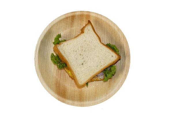 Palm Leaf Plates Round 8" Inch