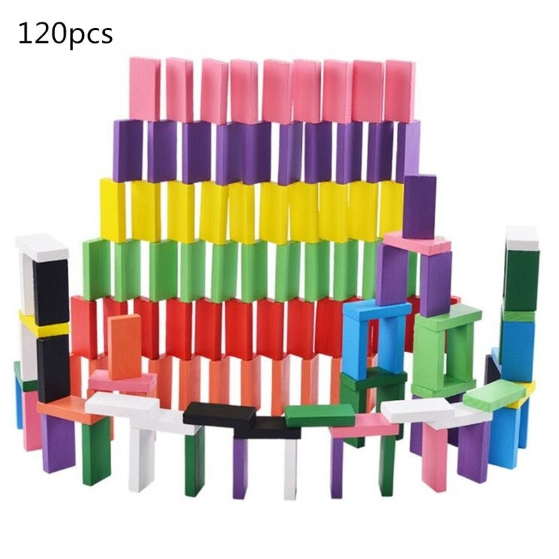 Eco-Play Rainbow Dominos
