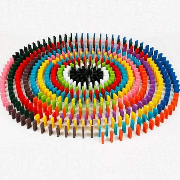 Eco-Play Rainbow Dominos