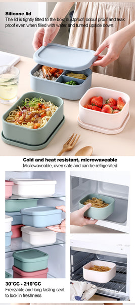 Minimalist Silicone Bento Box