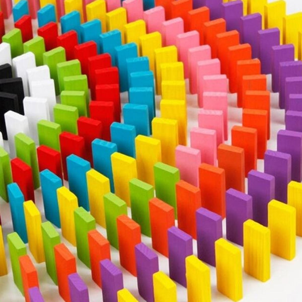 Eco-Play Rainbow Dominos