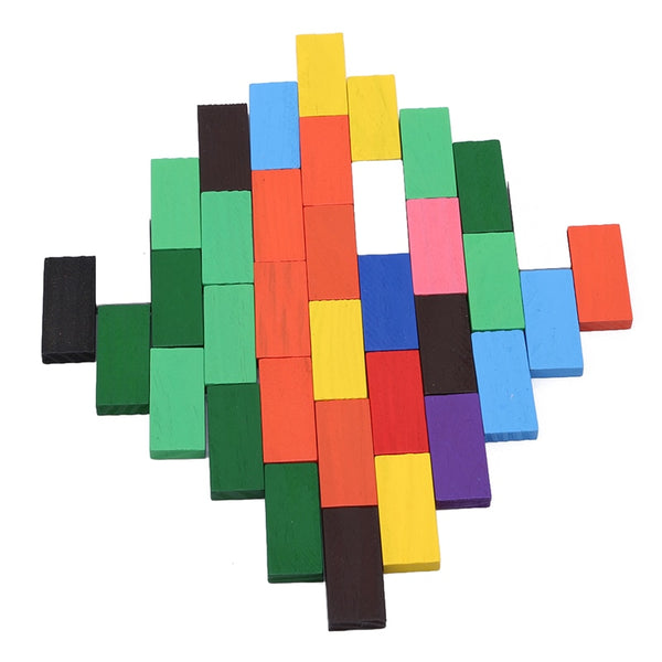 Eco-Play Rainbow Dominos