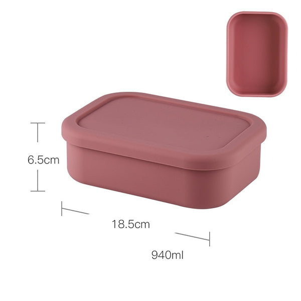 Minimalist Silicone Bento Box