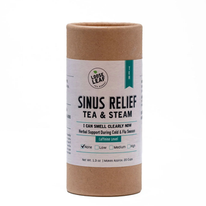 Sinus Relief Loose Leaf Tea + Steam