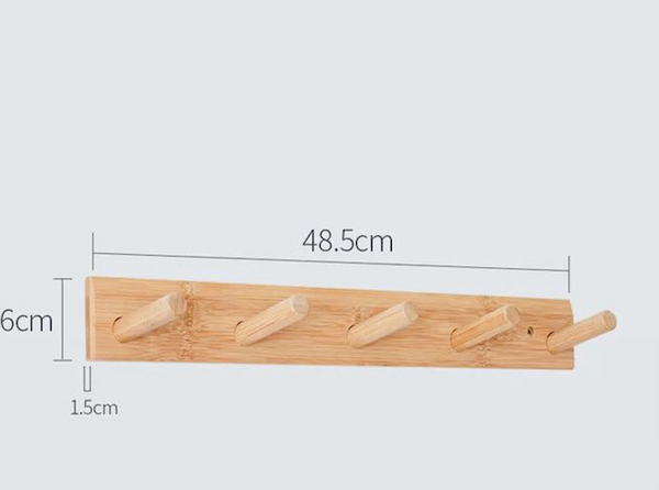Nordic Wooden Wall Hooks