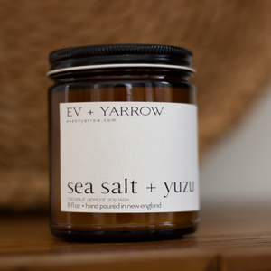 Sea Salt and Yuzu Coconut Soy Candle