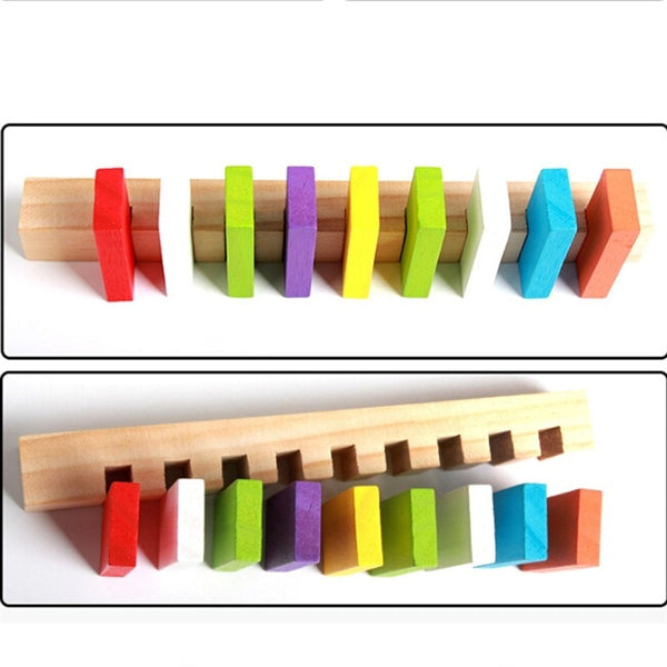 Eco-Play Rainbow Dominos