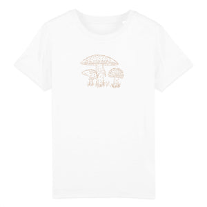 Kids Mushroom Tee — Organic Cotton