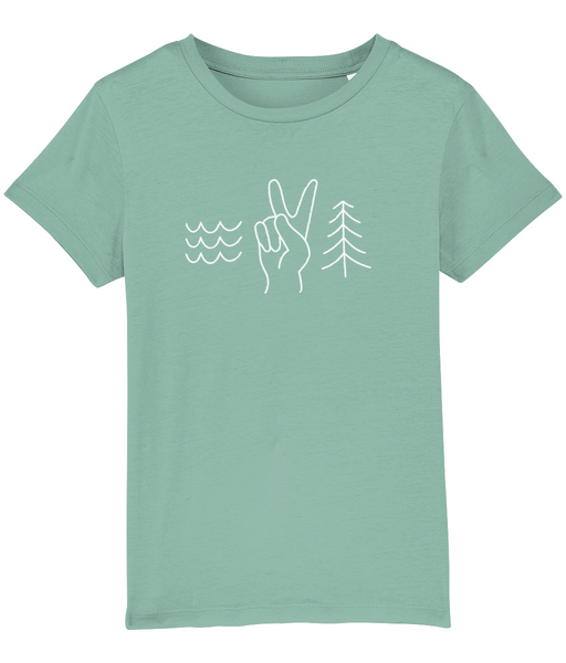 Find Peace in Nature Organic Kids' Tee