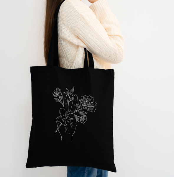 Peace + Blooms Tote