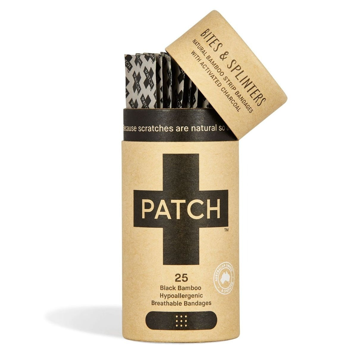 Patch Bamboo Bandage — Activated Charcoal
