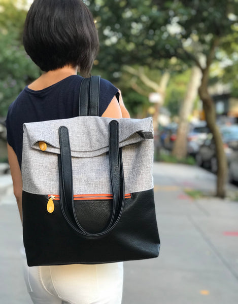 Green Convertible Backpack Purse