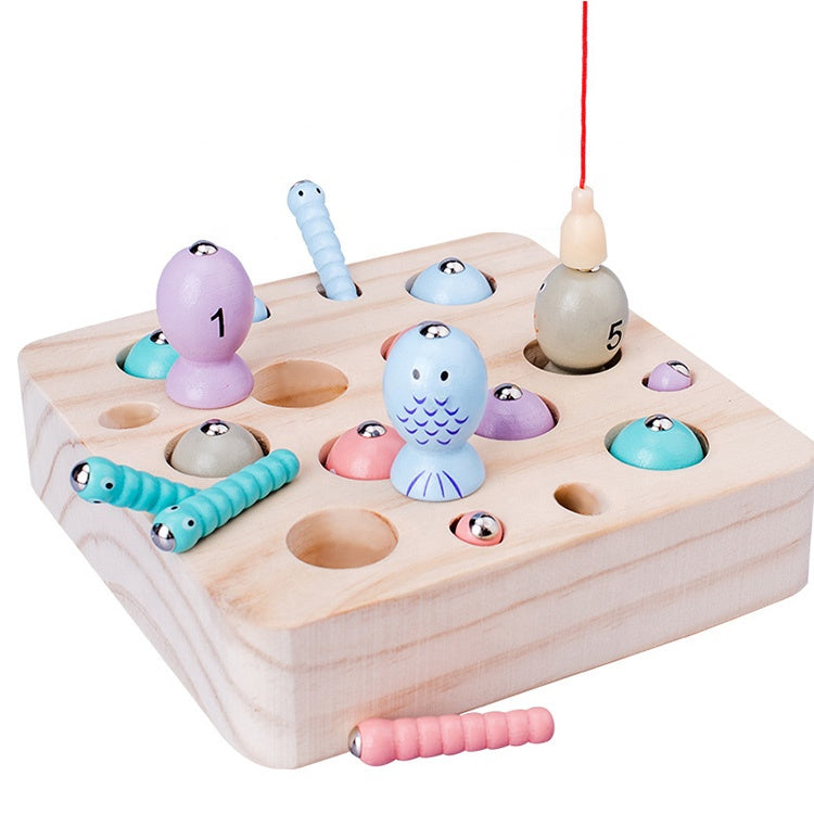 Wooden Fishing Magnetic Toy for Kids – Of Intention