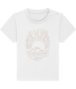 Sun + Sea Baby Tee — Organic Cotton