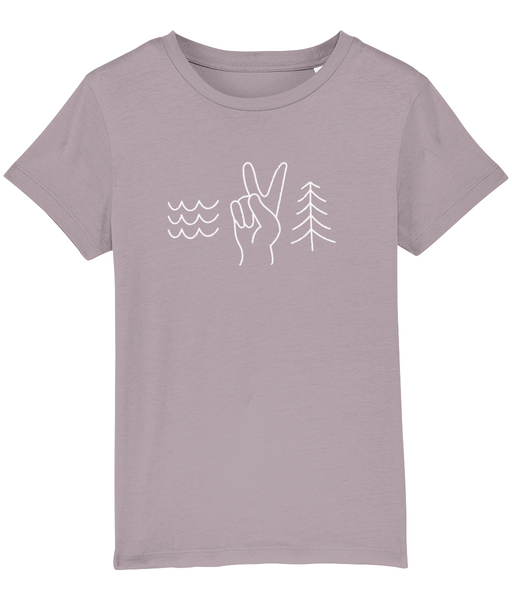 Find Peace in Nature Organic Kids' Tee