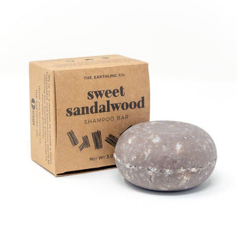 Sweet Sandalwood Shampoo Bar - The Earthling Co.