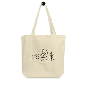 Peace in Nature Eco Tote Bag