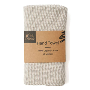 Hand Towels - 100% Organic Cotton - Beach Sand