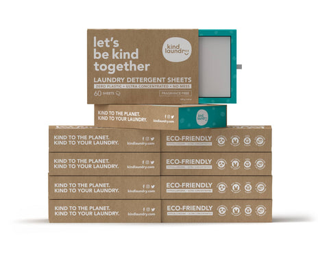 Kind Laundry Zero Waste Laundry Detergent Sheets (Fragrance-Free)