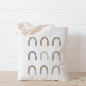 Rainbow Organic Cotton Tote Bag