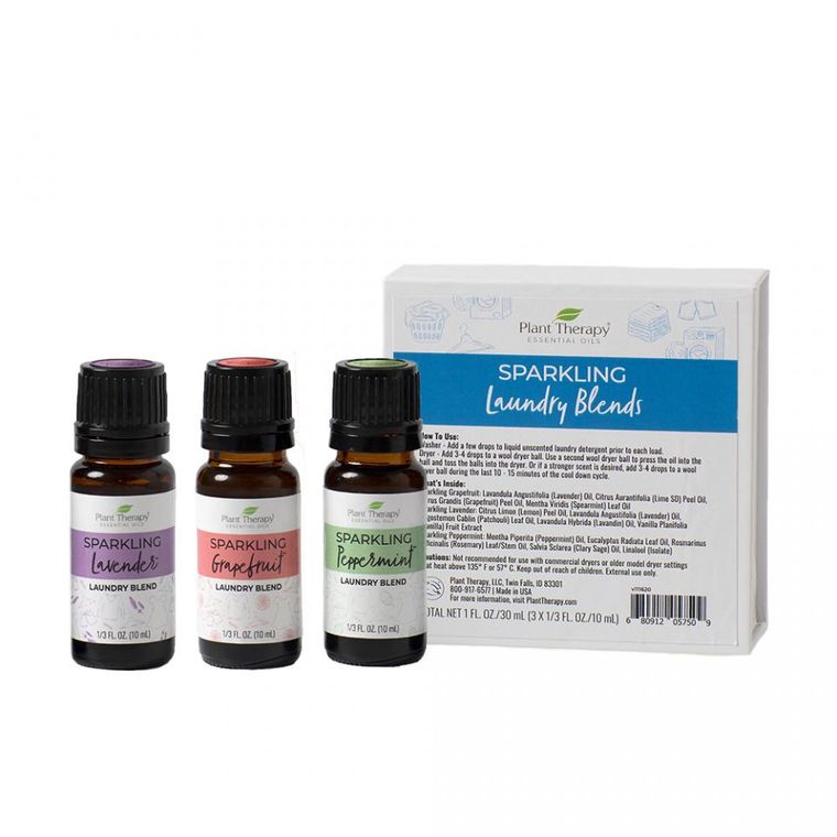 Plant Therapy Sparkling Laundry Blends Set of 3