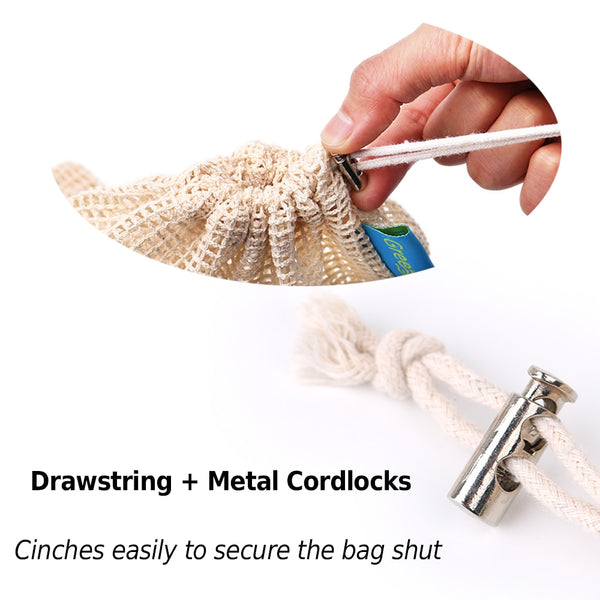 Reusable Produce Bags - 6 pieces