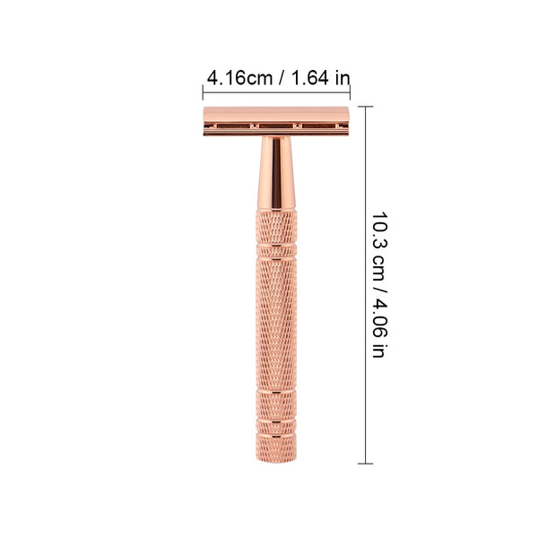 Eco-Friendly Double Edge Safety Razor with 10 free blades