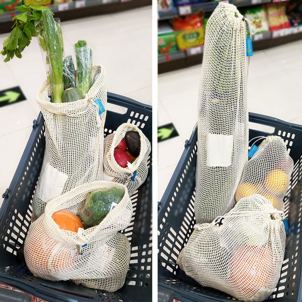 Reusable Produce Bags - 6 pieces