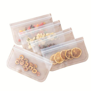 Silicone Food Storage Bags - 3 sizes