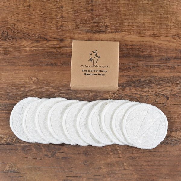 Washable Bamboo Cotton Makeup Remover Pads